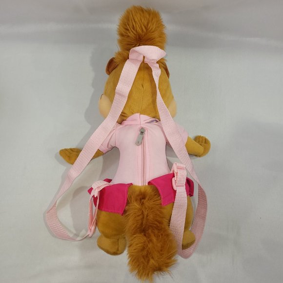 Alvin & The Chipmunks 2011 Brittany Chipettes 18” Plush Purse Backpack - Picture 2 of 2